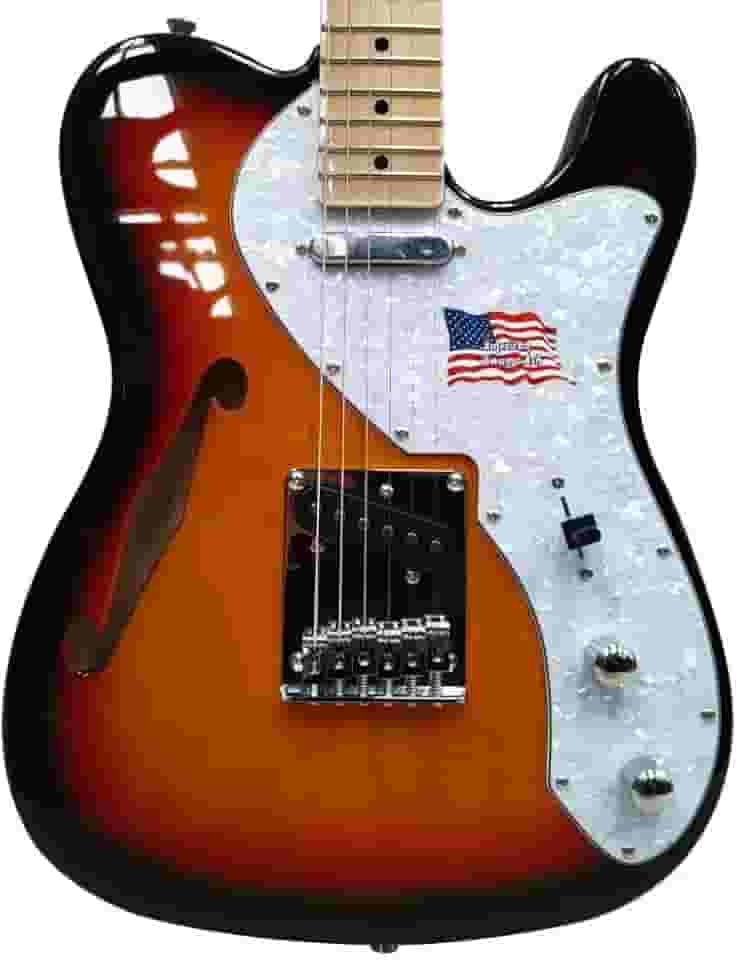 Guitarra Telecaster Hollow Body TL Vintage em ASH STLH 3TS - SX