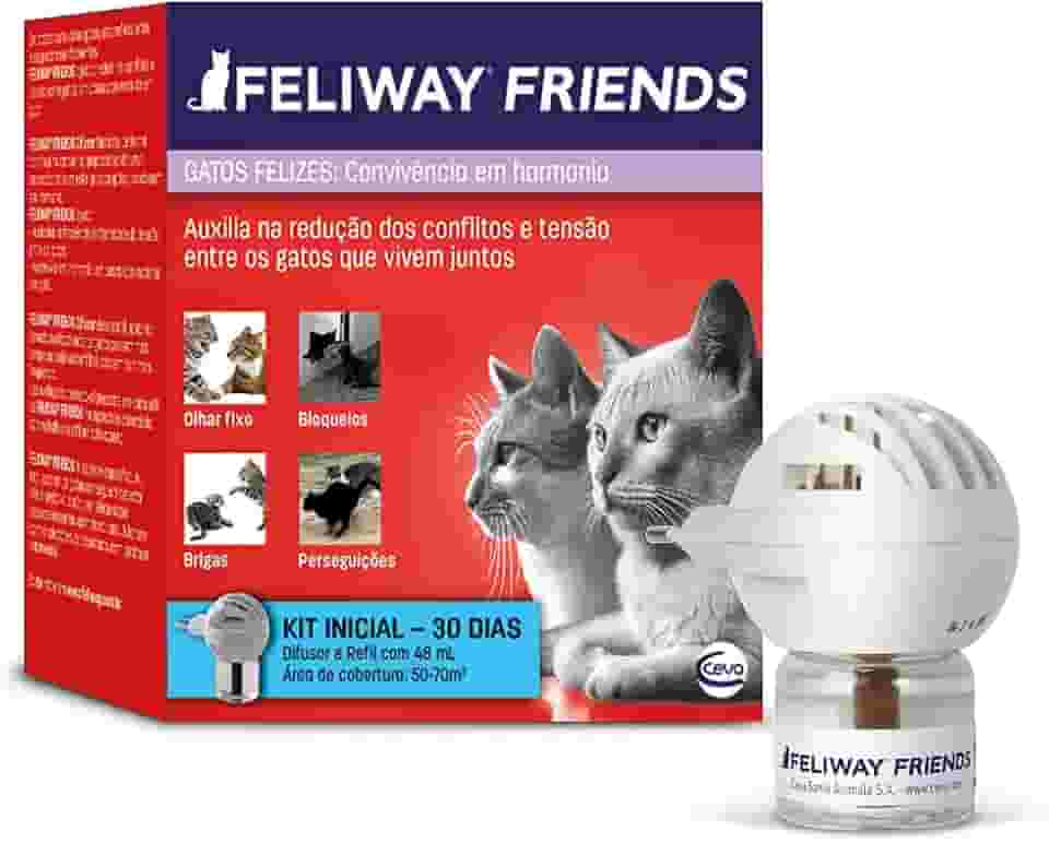 Ceva - Difusor Feliway Friends com Refil para Gatos - 48ml