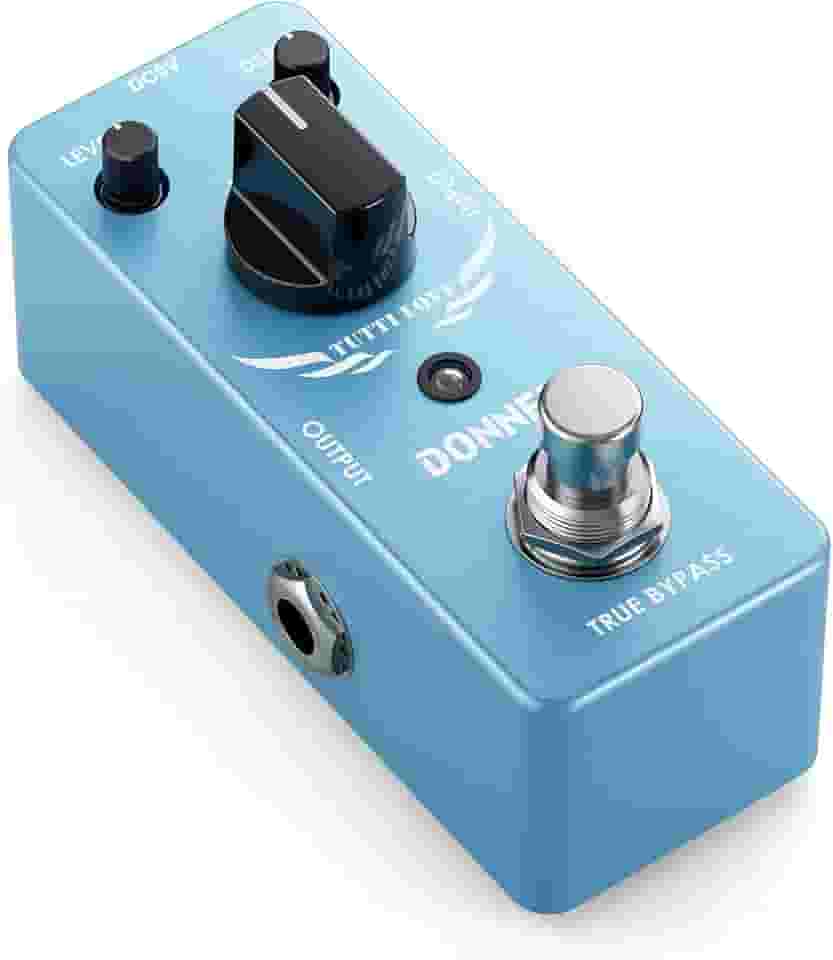 Donner Pedal Chorus, Tutti Love, analógico, efeito chorus, clássico, quente, para guitarra elétrica True Bypass