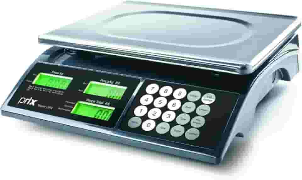 Balança Eletrônica Computadora com Bateria 15kg/5g - PRIX3F/P300100 - Toledo - 0TD 904