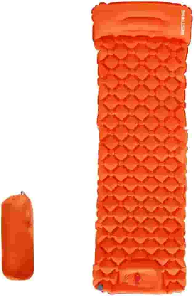 Isolante Térmico Colchão Inflável Camping Com Bomba Interna Legendários