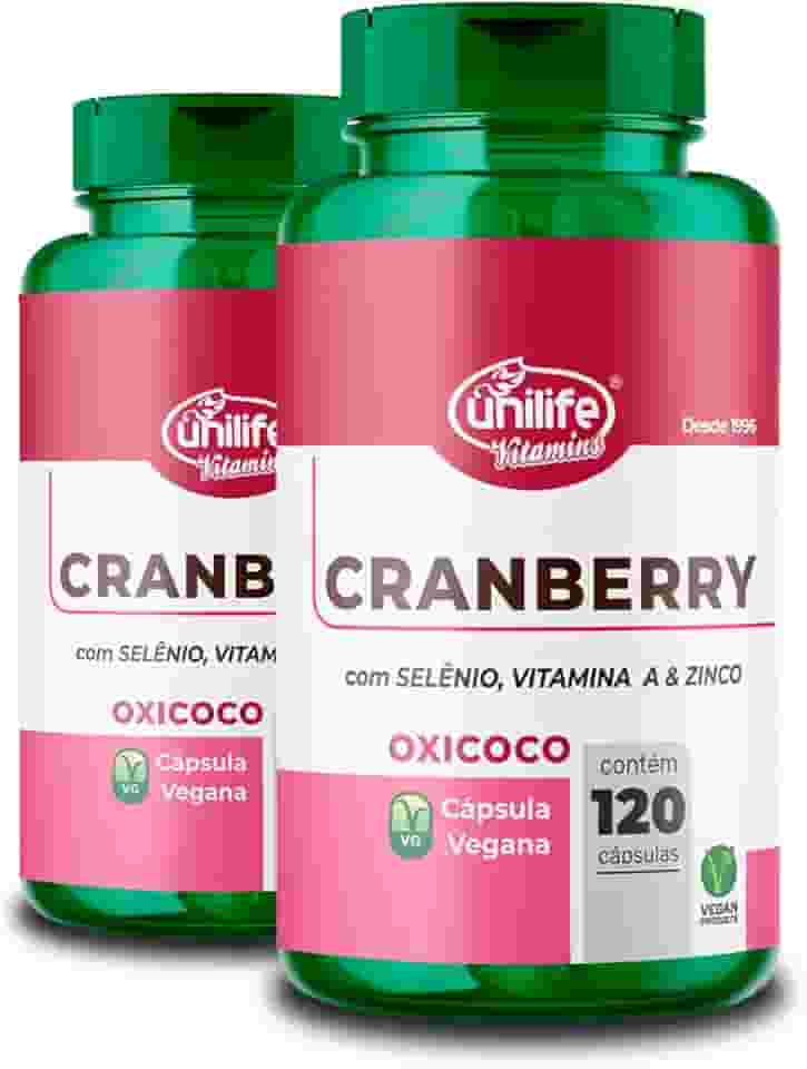 Kit 2 Cranberry 120 cápsulas Unilife
