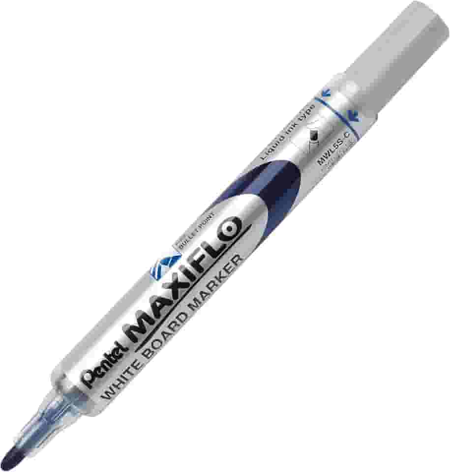 Pentel Marcador Para Quadro Branco MAXIFLO Ponta Fina 4.0mm Azul MWL5S-C
