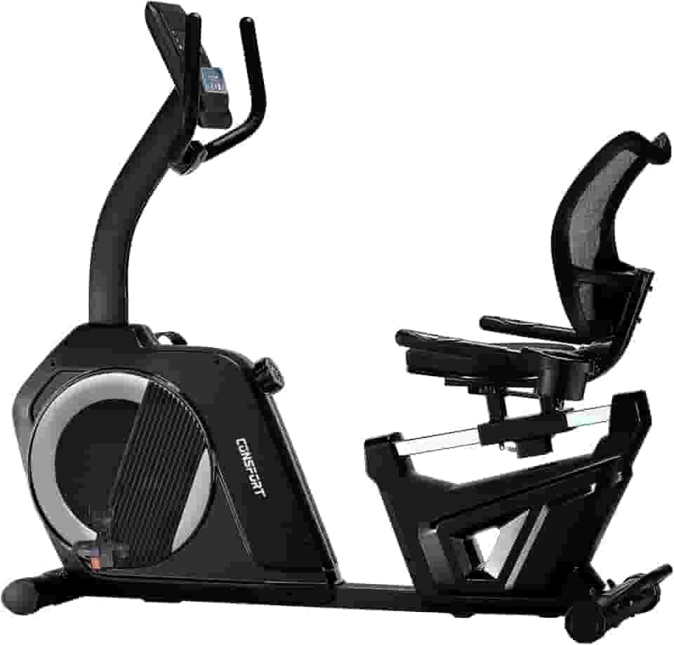Bicicleta Horizontal Prime HP2000 Connect Bluetooth Magnética 8 Níveis Consport
