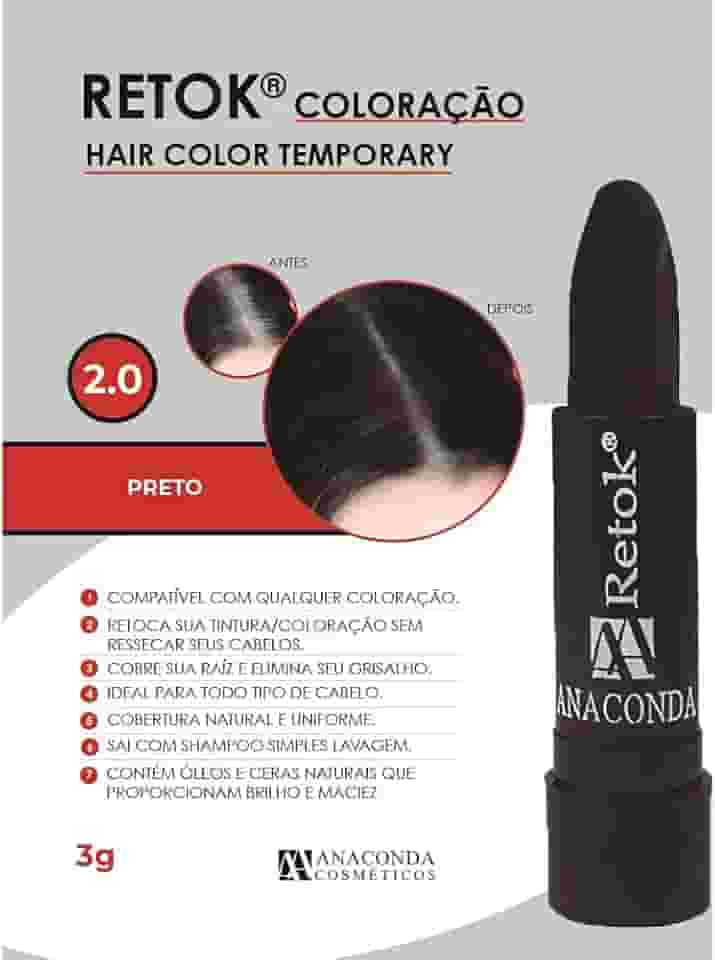 Anaconda Retok Coloração Preto