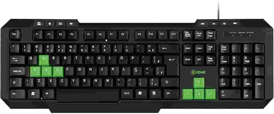 Teclado Gamer XZONE, Basic, Preto - GTB-01