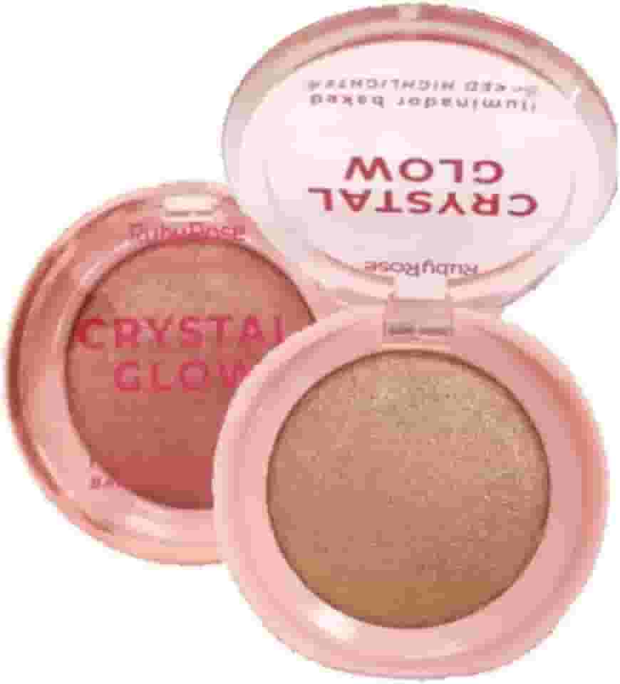 Crystal Glow Iluminador Peach Glow Hbm7003 Ruby Rose