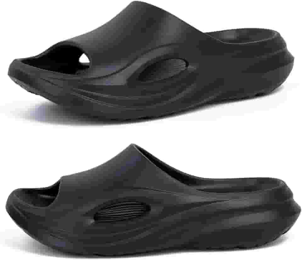 Novas sandálias masculinas, fascite plantar, almofada grossa, ortopédica masculina, chinelos atléticos, leves, confortáveis, antiderrapantes, sapatos macios de praia de verão