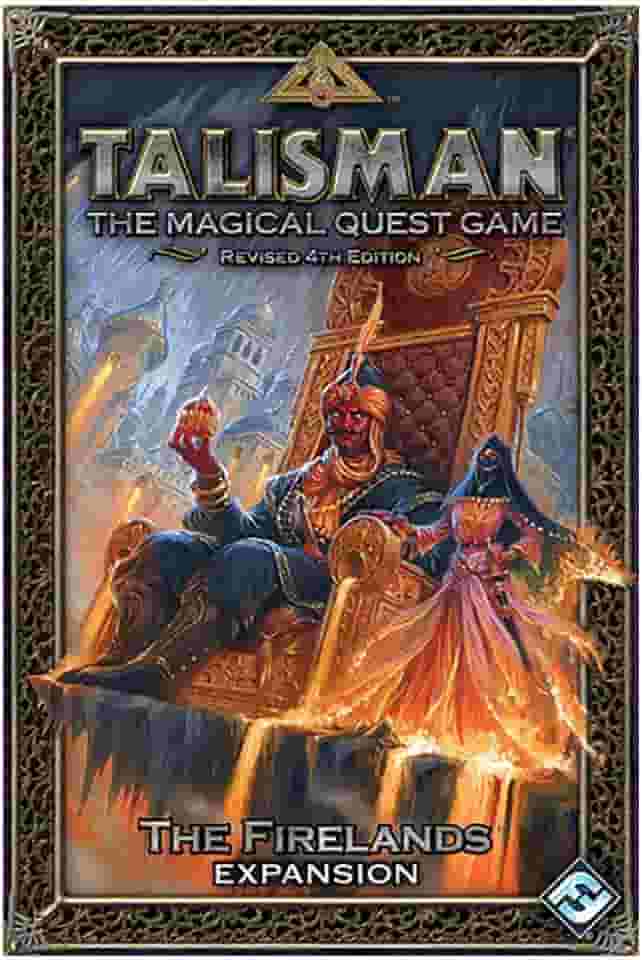 Talisman: The Firelands Expansion - Jogo de Tabuleiro - Fantasia - Para 6 Jogadores - Idade Mínima: 36 Anos