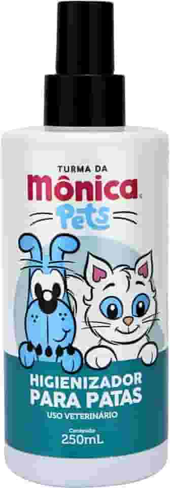 Turma da Mônica Pet Higienizador De Patas Para Cães E Gatos Turma Da Mônica 250 Ml Azul
