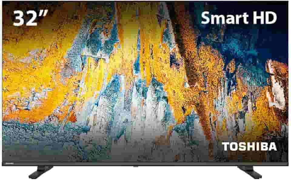 Smart TV DLED 32 HD Toshiba 32V35L VIDAA 2 HDMI 2 USB Wi-fi - TB016M