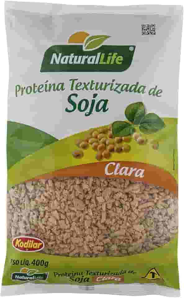 Proteína Texturizada de Soja Média Clara - Natural Life - 400g