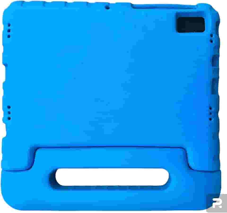 Genérico Capa Infantil Maleta Compatível Para Samsung Galaxy Tab A9+ OU A9 Plus 11'' X210/ X216/ X218 (2023) - AZUL, Anti impacto, EVA, Emborrachada, Leve
