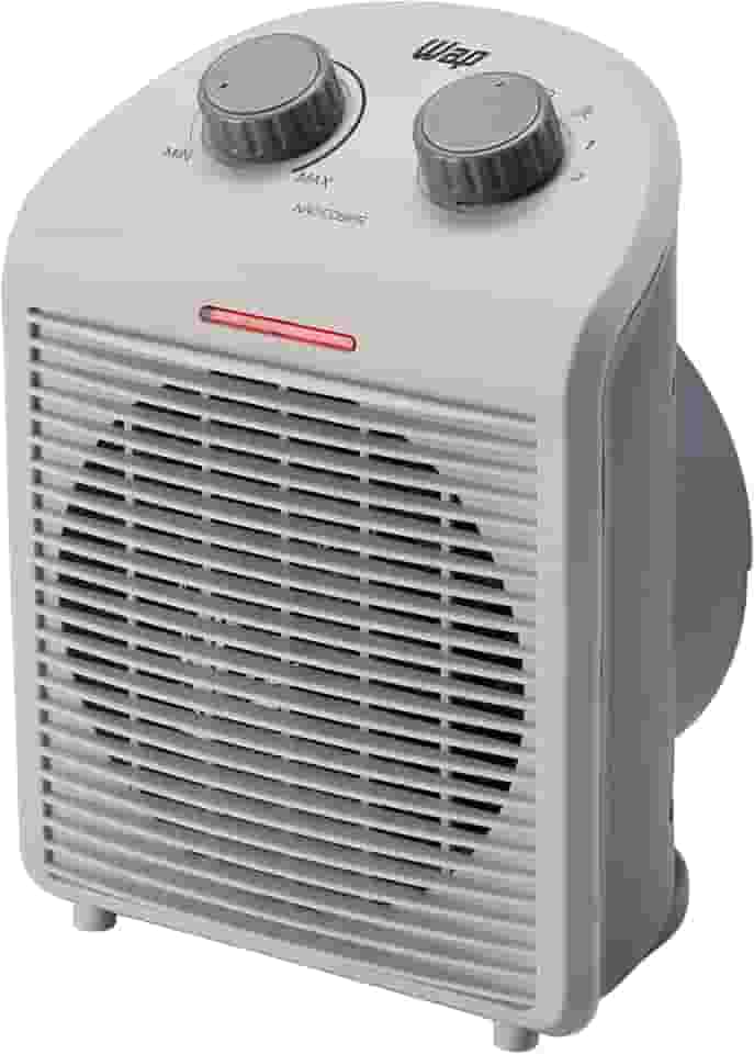 WAP Aquecedor de Ar Elétrico Portátil AIR HEAT, 3 em 1, com Ventilador e Triplo Sistema de Segurança, 1500W 127V