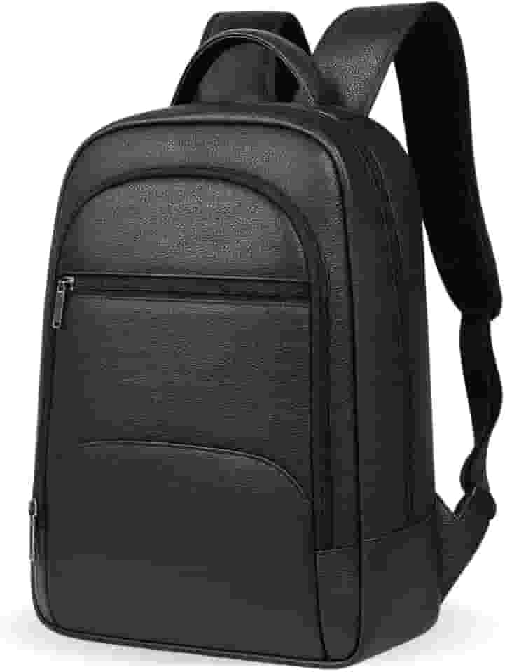 Mochila Masculina Couro Legítimo Notebook até 15.6 Polegadas Executiva Slim Premium Luxo MONOLO