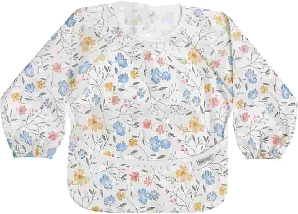 haakaa Babador de manga comprida à prova de bagunça, babador de bebê resistente à água para comer, babador infantil lavável na máquina para desmame de LED, ajuste ajustável para 6 a 24 meses, fluxo de