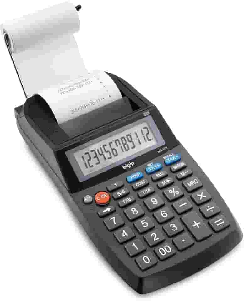 Calculadora Compacta MA5111 Elgin Com Bobina Preta