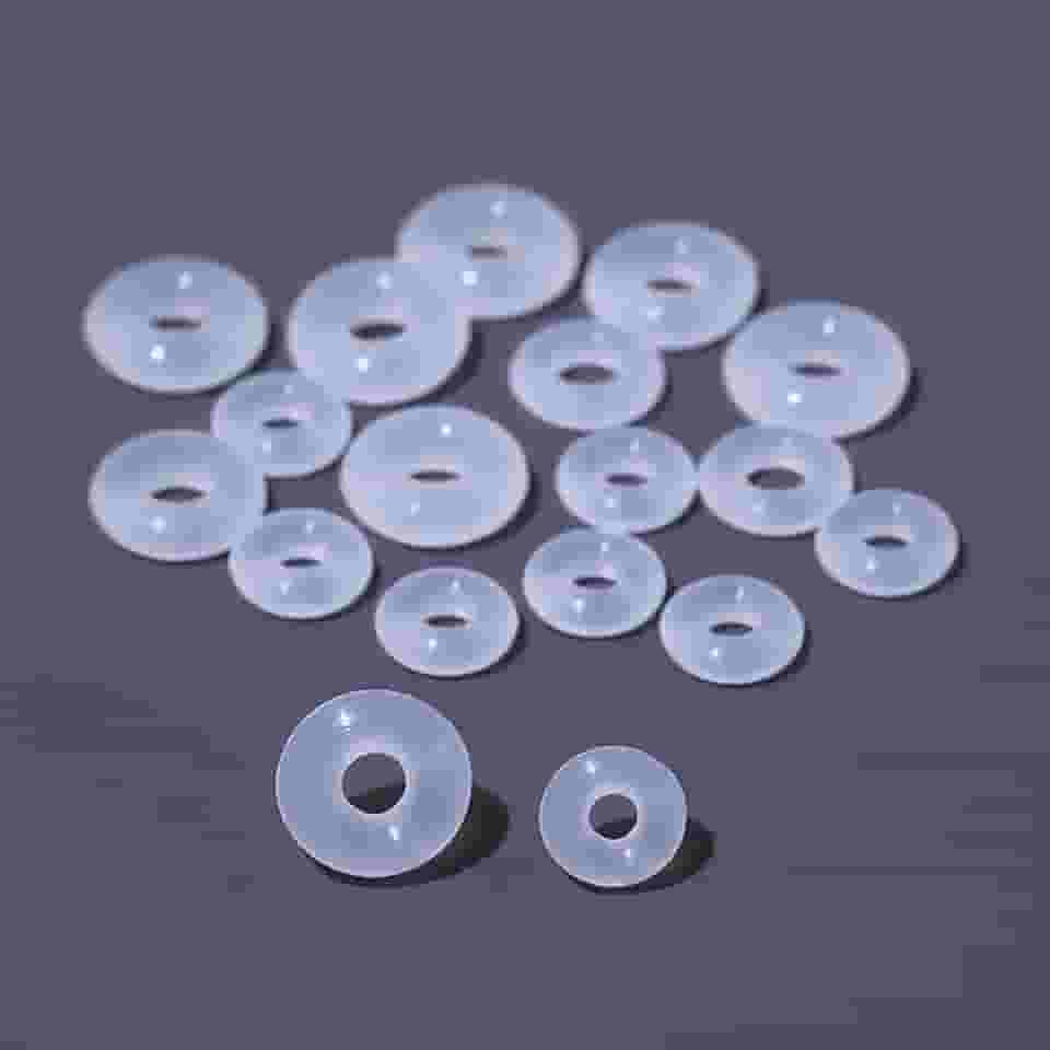 50 Peças De Anéis Silicone Para Piercings, Discos Estabilizadores Transparentes, Cicatrização Que Não Puxam, Adesivos Suporte Lóbulos Orelha 4 A 8 Mm (4 Mm)