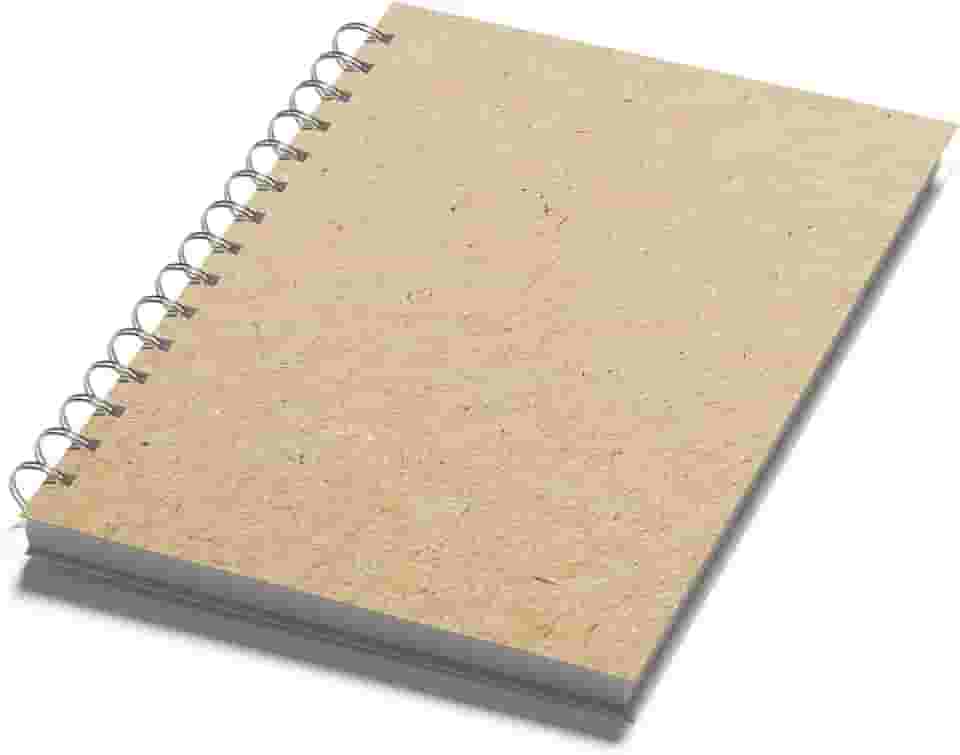 Caderno A5 SEM PAUTA, 21x14cm, 80 Folhas, 90G