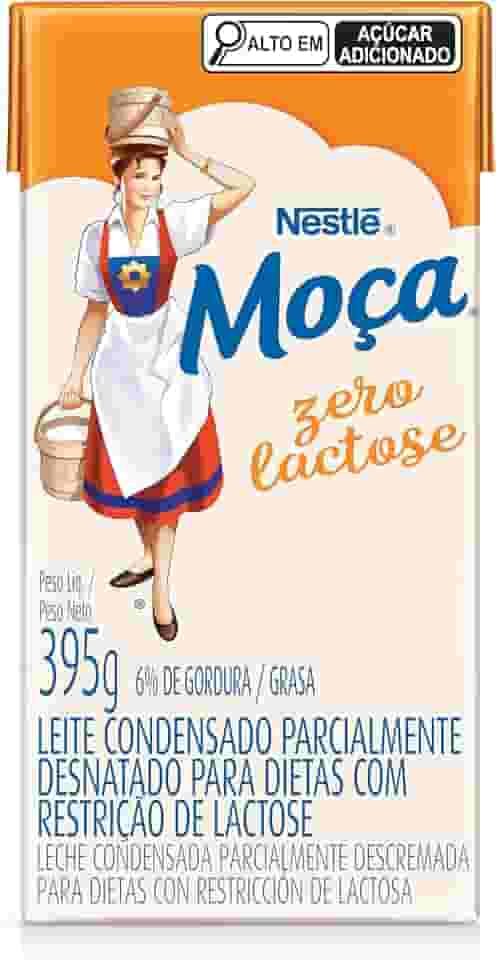 Moça, Leite Condensado MOÇA Zero Lactose Caixinha 395g