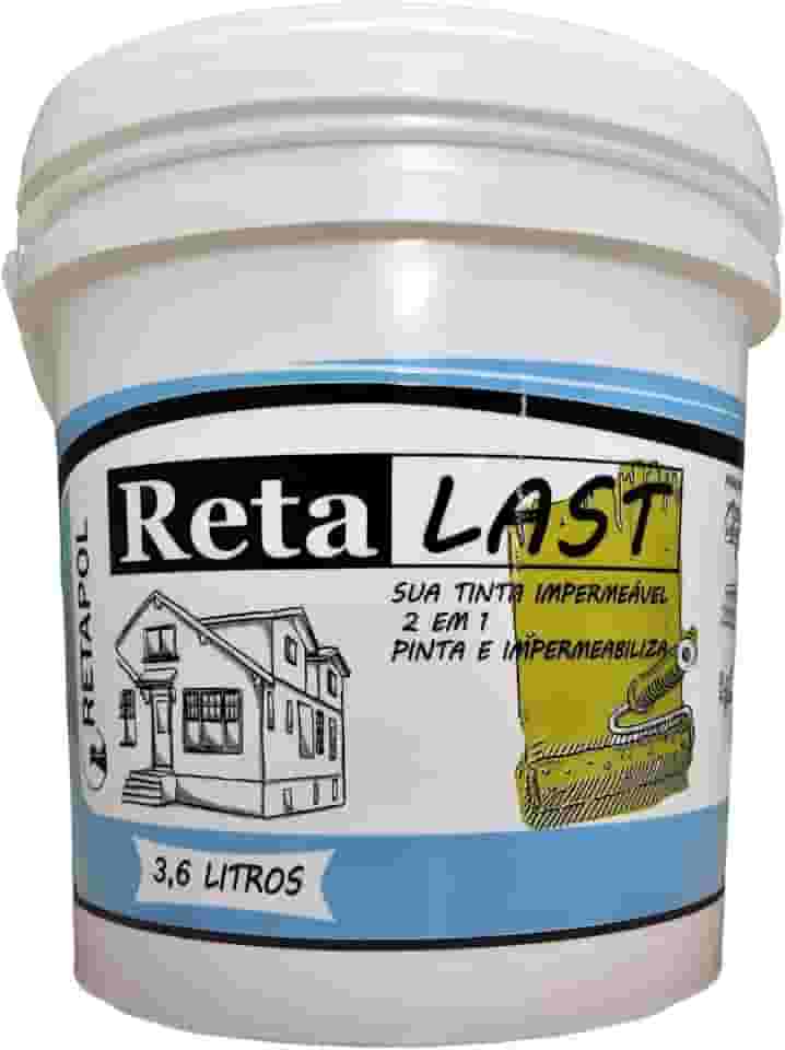 Tinta Impermeabilizante Para Paredes Telhados Fachadas Áreas Externas - Excelente qualidade e rendimento (Branco)