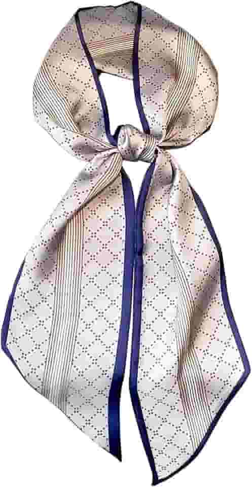 Lenço de cabeça para mulheres 150 cm lenços longos modernos para bolsa