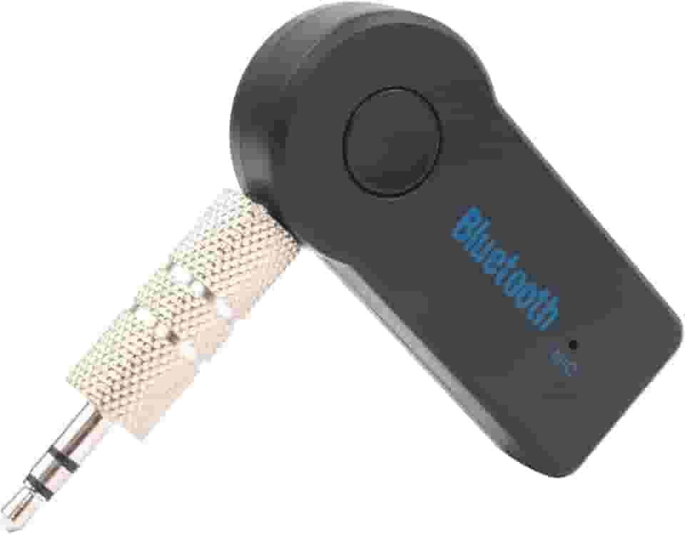 Adaptador Receptor Bluetooth Auxiliar P2 3.5mm para Som Rádio de Carro