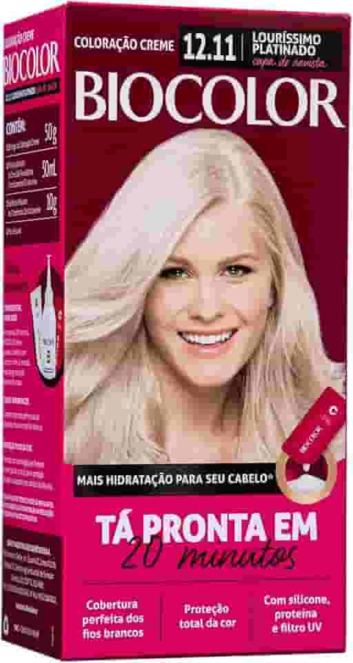 Biocolor Tintura Creme 12.11 Louríssimo Ousado Mini Kit