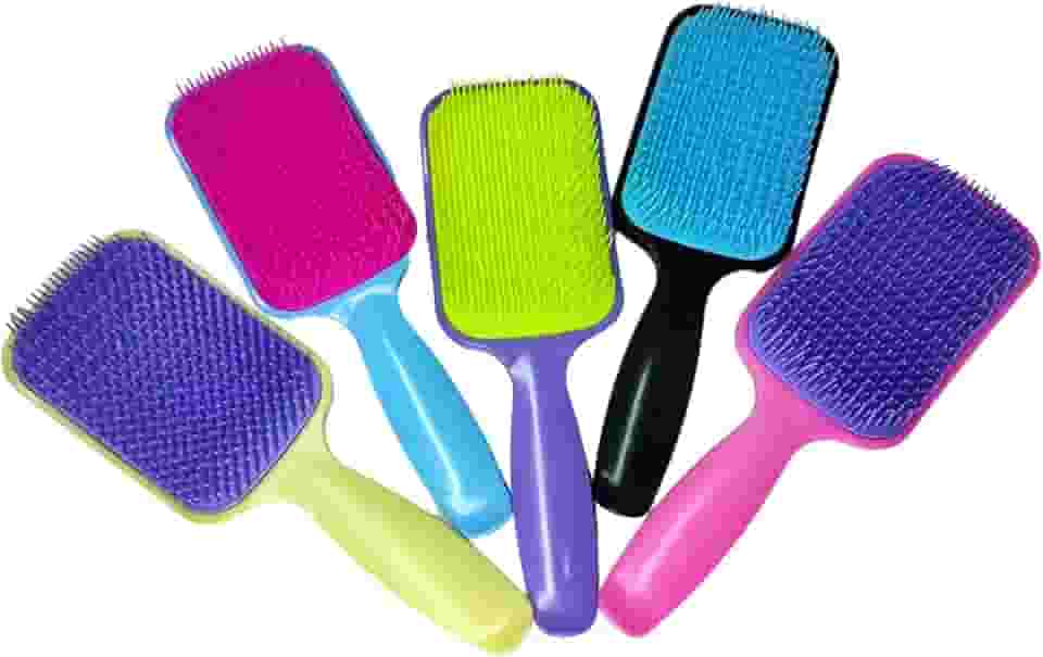 Outras Escova Raquete Desembaraçadora Funcional - Cores Sortidas