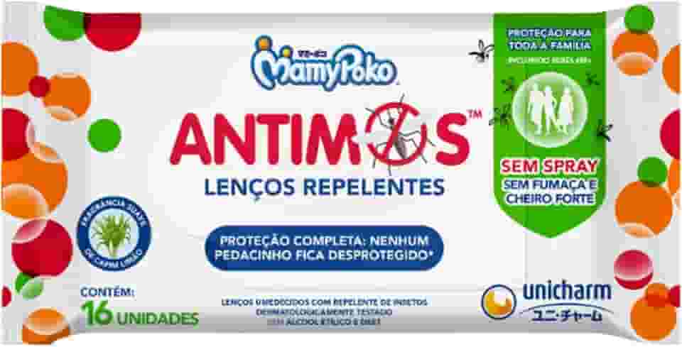 MamyPoko Lenços Repelentes Antimos 16 Unidades