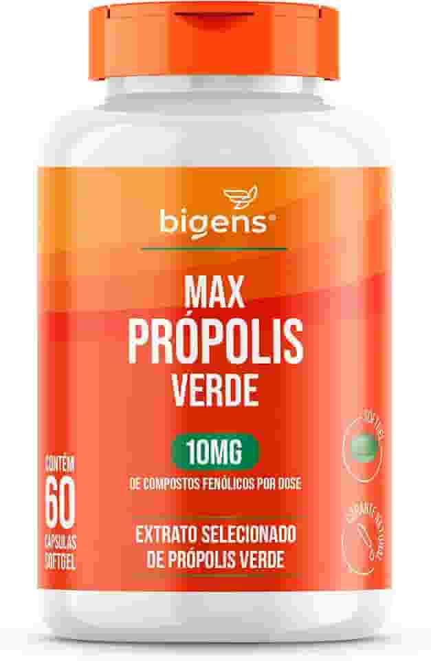 Max própolis Verde, 10mg de compostos fenólicos, 60 cápsulas sotgel, Biogens (Unidade)