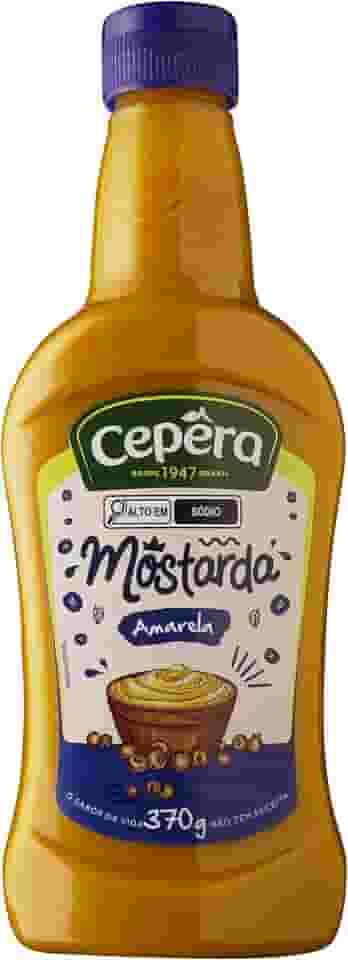 Mostarda Amarela Cepêra 370g