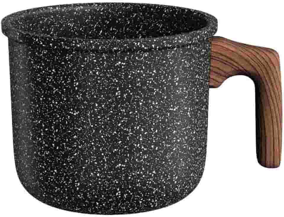 Euro Home - Fervedor 14 cm Antiaderente ColorStone Wooden - ALU8402-WD