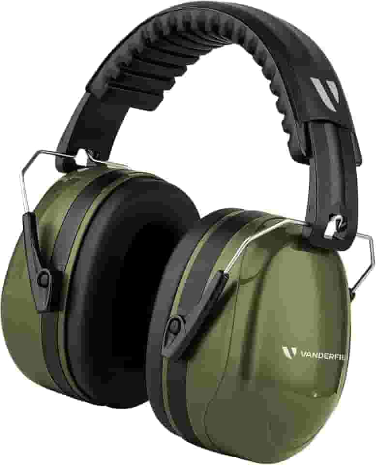Vanderfields Ear Defenders Adultos, Certificado 33dB UKCA, Proteção de Ouvido para Trabalho, Cancelamento de Ruído para Autismo, Faça Você Mesmo, Corte, Construção, Tiro, Protetores de Ouvido, Fones