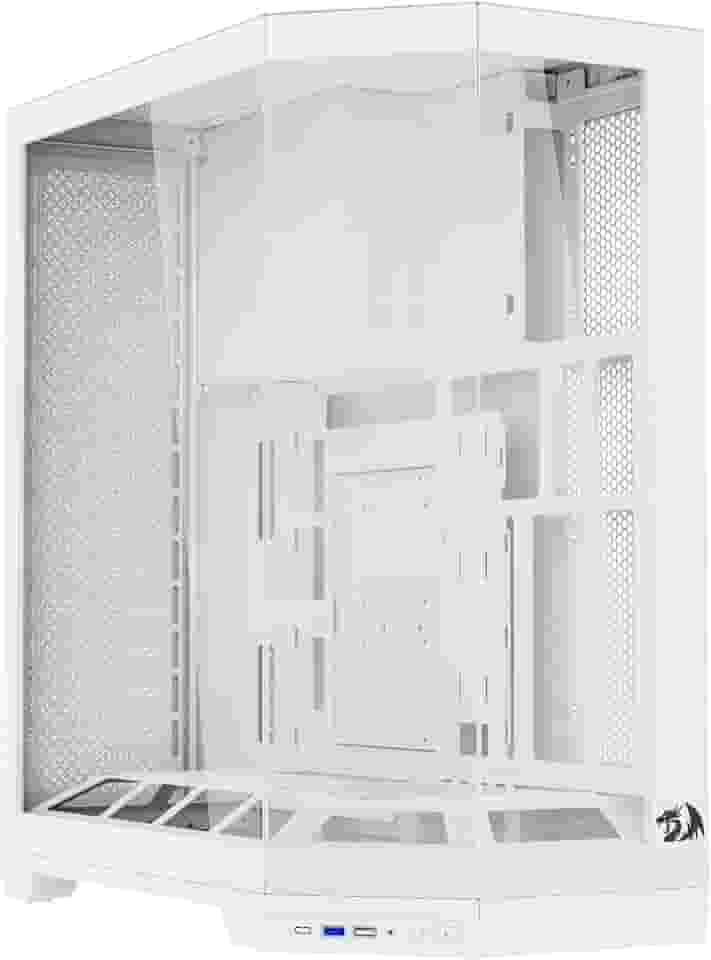 Gabinete Gamer Redragon Edge Branco Sem Fans CA-608W