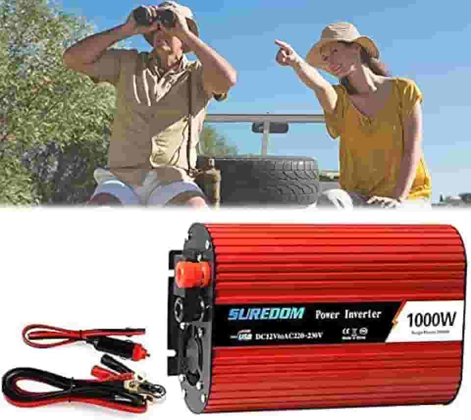 Power Inverter 2000 Watt Dc 12V 24V Para AC 110v 220v Inversor De Onda Senoidal Pura Com 2 Portas USB De Carga Rápida, Para Camping, Motorhomes, Caminhão, Barco,1000v,12vto110v,Collector88