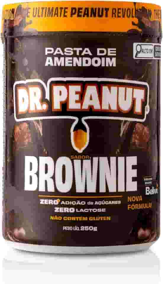 DR. Peanut Pasta de Amendoim Brownie 250G - Com Whey Protein