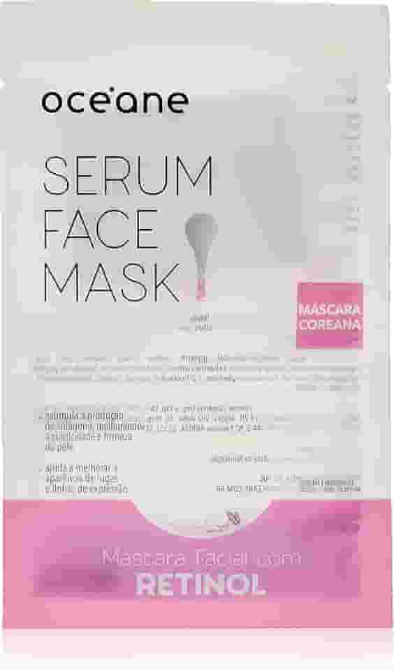 Océane Máscara Facial com Retinol - Serum Face Mask 20ml