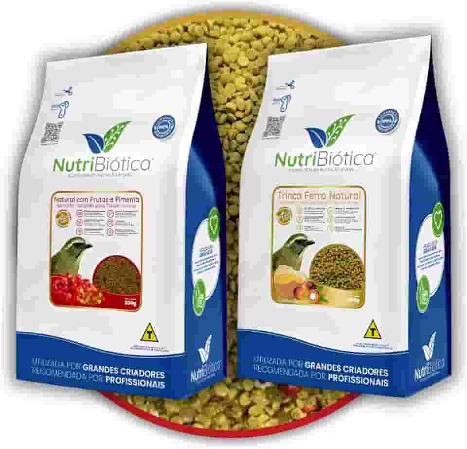 2x Ração Extrusada Trinca Ferro Natural + Pimenta 300g