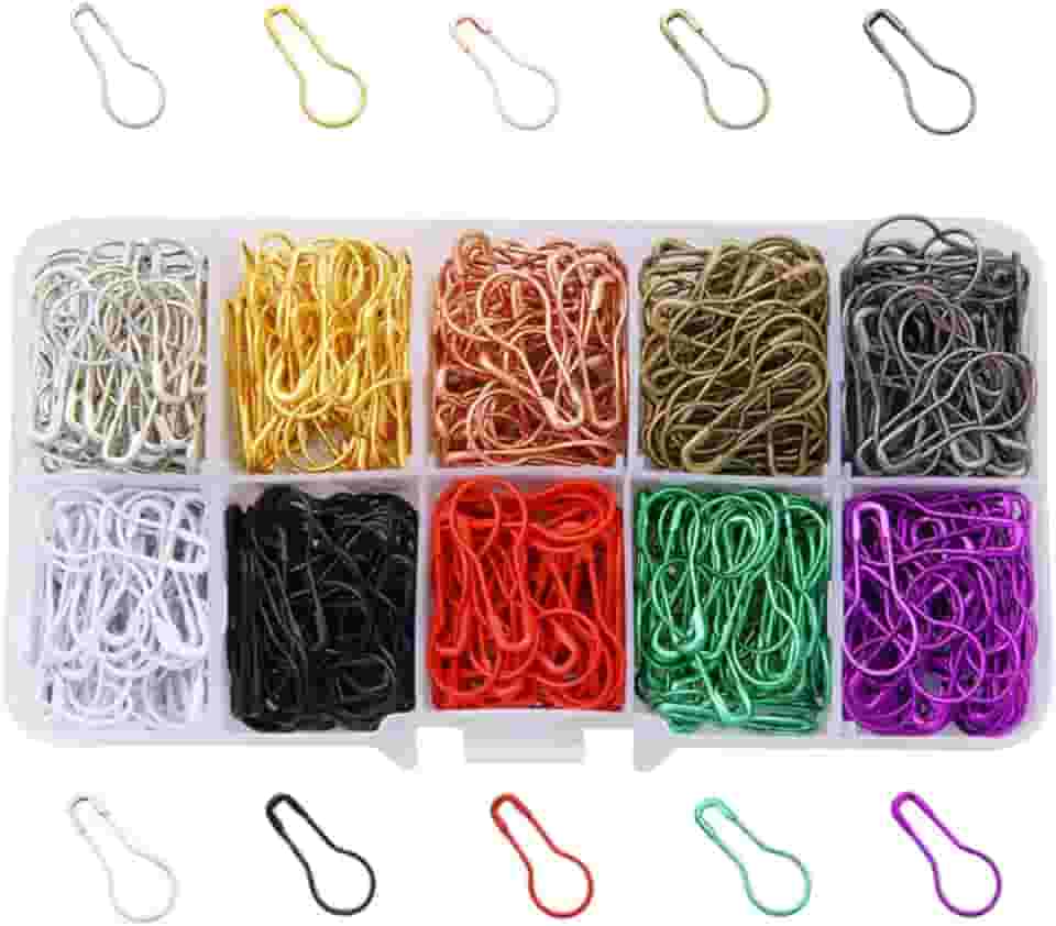 Marcadores de ponto em forma de cabaça lindos marcadores de ponto de metal acessórios de tricô marcadores de ponto para crochê