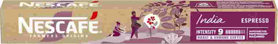 Café em Cápsula Compatível com Nespresso Nescafé Farmers Origins Índia 10 Cápsulas