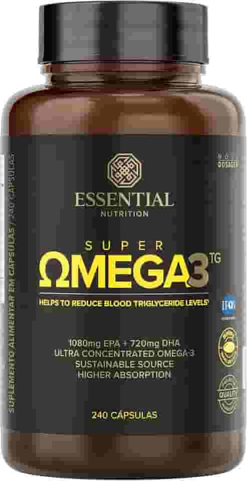 Super Ômega 3 TG Essential Nutrition - 240 Cápsulas