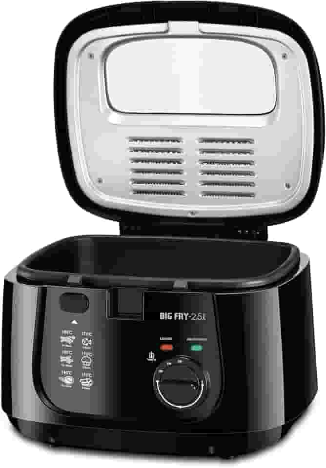 MONDIAL Fritadeira Elétrica Big Fry 2,5L, Preto, 1500W, 220V - FT-07