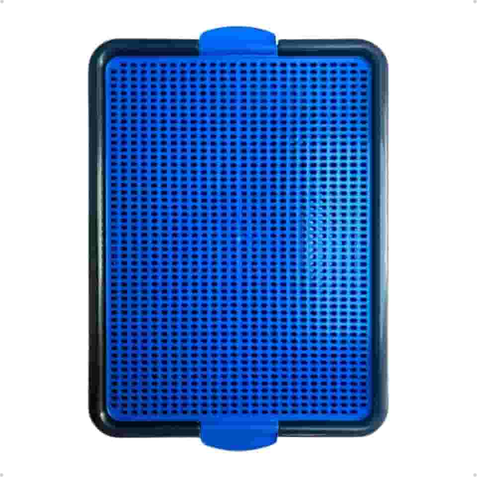 Tapete Higiênico Sanitário para Cachorros Xixi Pet Dog Banheiro Lavável Canino Reutilizável Azul