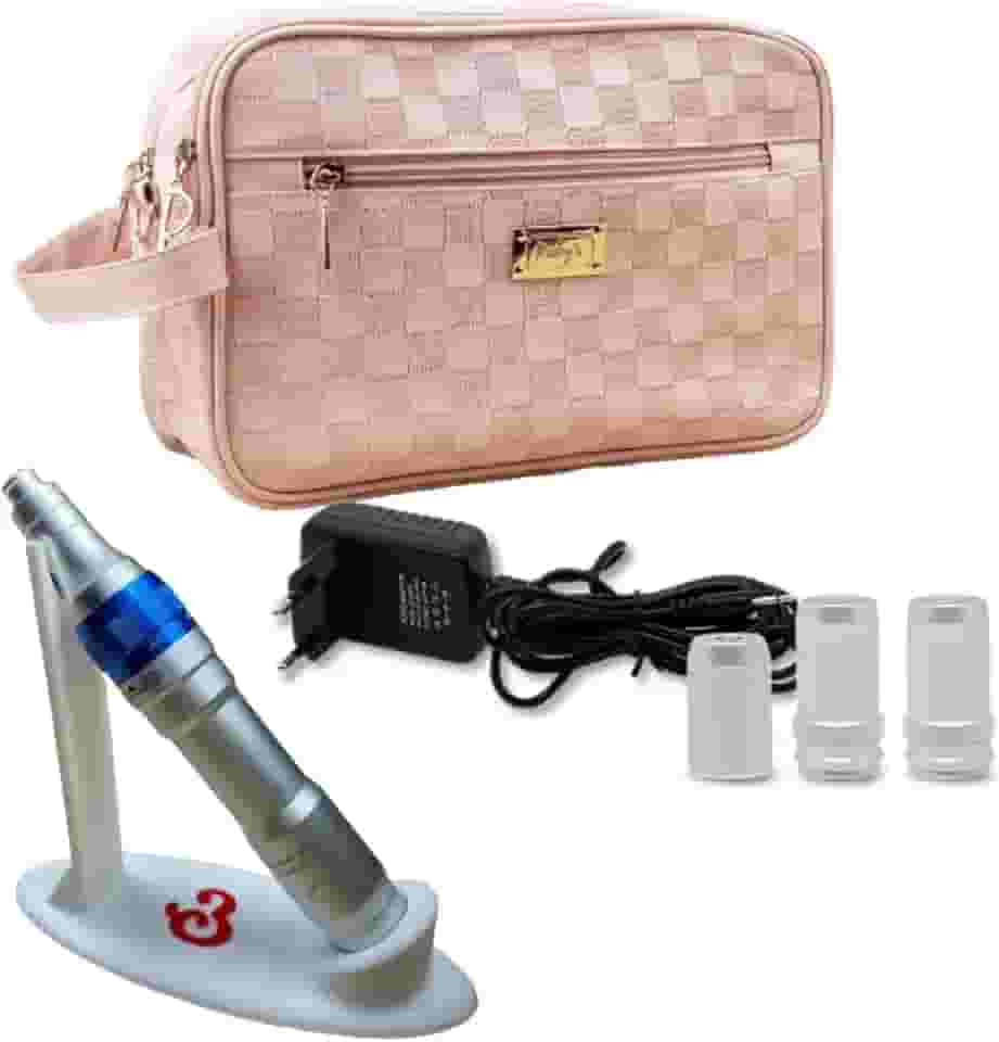 dermapen Smart Pen Caneta Elétrica para Microagulhamento, 5 Velocidades, Profundidade Ajustável 0,25-2,50mm