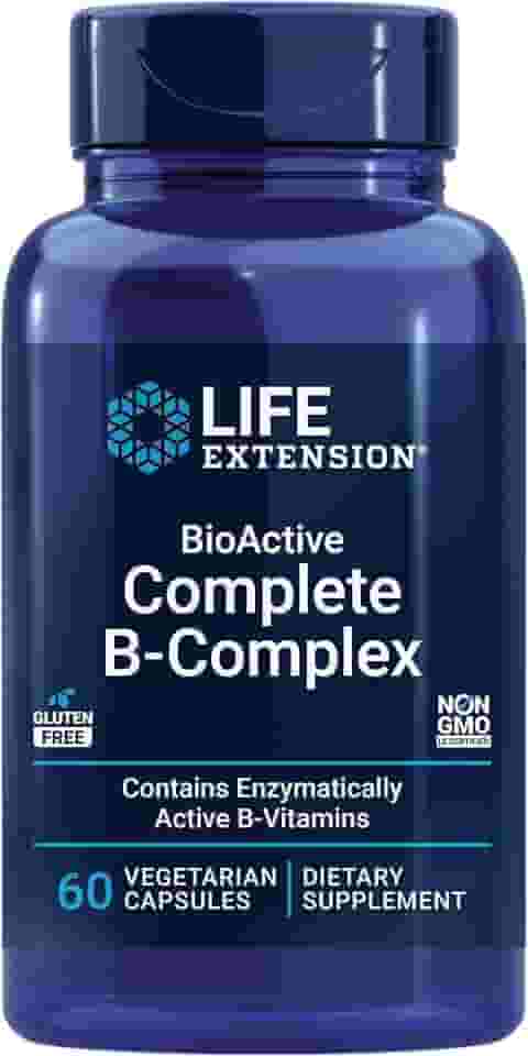 Bioactive Complexo B (60 Veggie Capsules) Life Extension