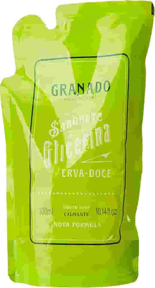 Granado Refil Sabonete Líquido Glicerina, Erva-Doce, 300ml
