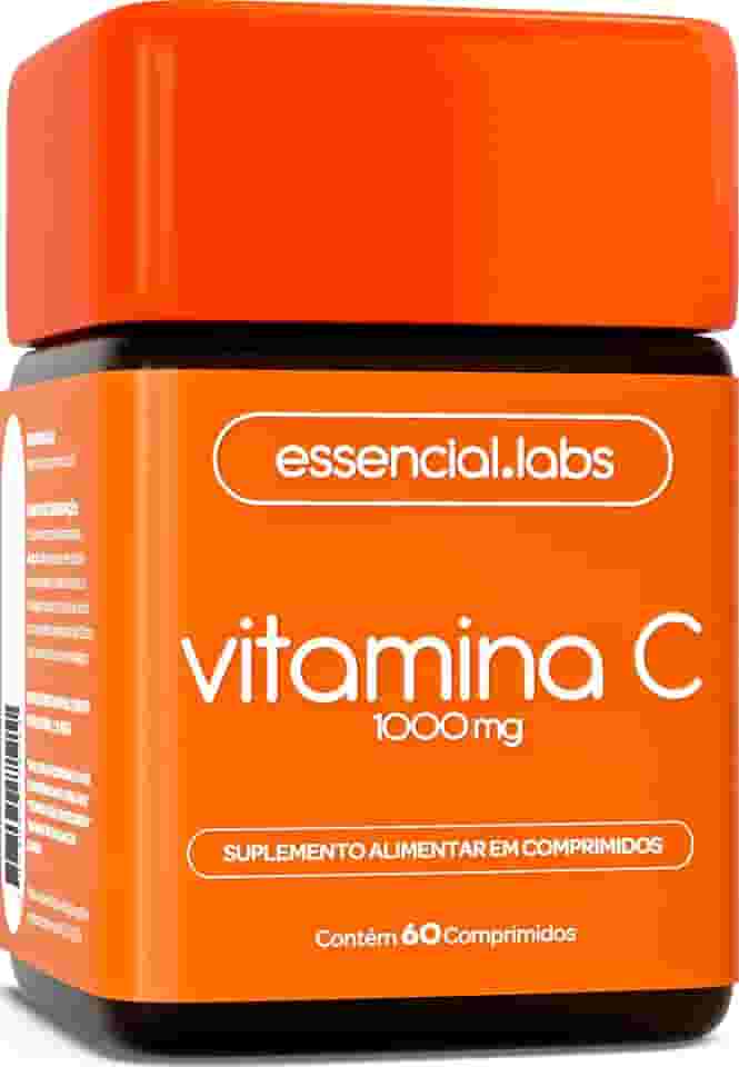 VITAMINA C 1000mg - FÓRMULA 100% PURA E CONCENTRADA - 60 DOSES