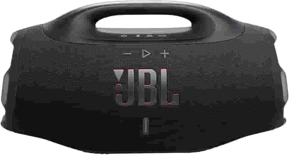 JBL, Caixa de Som, Boombox 4, Bluetooth, Som JBL Pro, AI Sound Boost, Graves Personalizáveis, Bateria de até 34h, IP68, Áudio Lossless – Preta