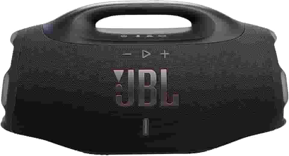 JBL, Caixa de Som, Boombox 4, Bluetooth, Som JBL Pro, AI Sound Boost, Graves Personalizáveis, Bateria de até 34h, IP68, Áudio Lossless – Preta